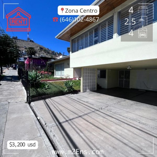 Casa en Renta en Zona Centro Ensenada, Baja California