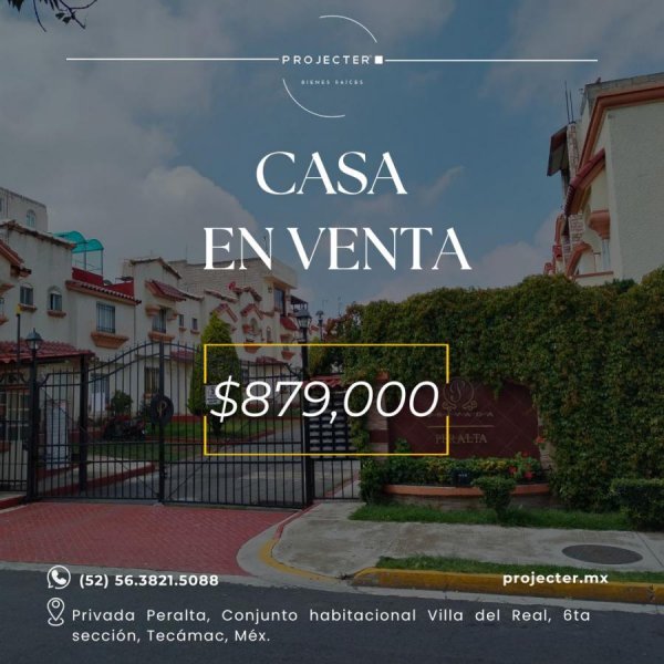 ¡Descubre tu nuevo hogar en Villa del Real, Tecámac! 🌟