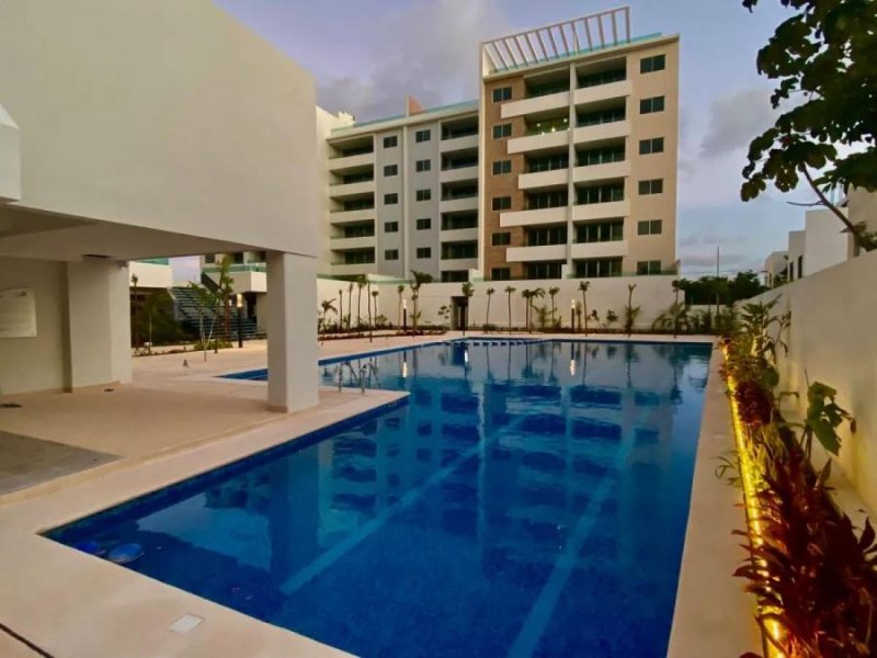 Departamento en Renta, Equipado y Amueblado, 2 Rec, 3 Baños. Aqua Residencial.