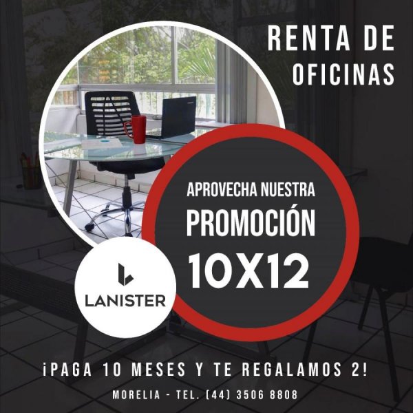 Foto Oficina en Renta en Bosques Camelinas, Morelia, Michoacan de Ocampo - $ 5.400 - OFR313919 - BienesOnLine