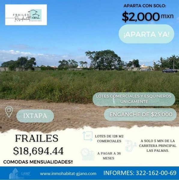 Terreno en Venta en IXTAPA Puerto Vallarta, Jalisco