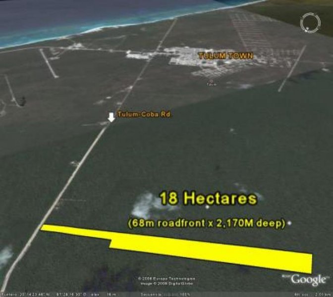 Foto Terreno en Venta en Tulum, Quintana Roo - 18 hectareas - U$D 735.000 - TEV11973 - BienesOnLine