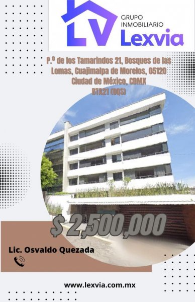 Departamento en Venta en BOSQUE DE LAS LOMAS Cuajimalpa de Morelos, Distrito Federal