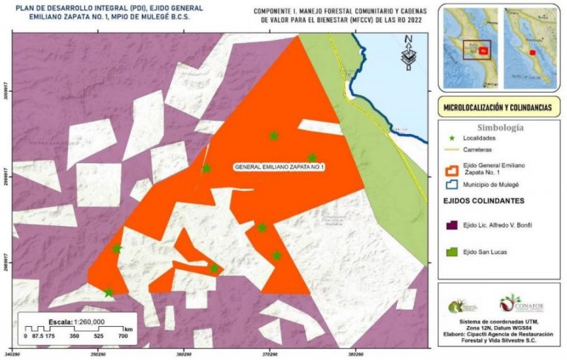 Terreno en Venta en EJIDO EMILIANO ZAPATA 1 San Bruno, Baja California Sur