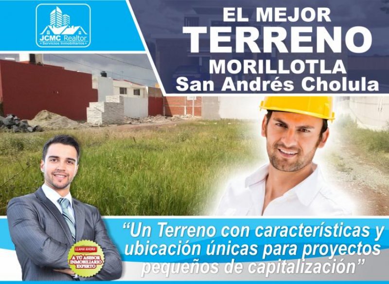 Foto Terreno en Venta en Morillotla, San Andrés Cholula, Puebla - $ 5.496 - TEV216612 - BienesOnLine