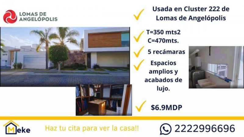 Foto Casa en Venta en lomas de angelopolis, Puebla, Puebla - $ 6.900.000 - CAV343021 - BienesOnLine