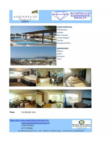 Foto Departamento en Venta en Zona Diamante, Acapulco de Juárez, Guerrero - DEV28518 - BienesOnLine