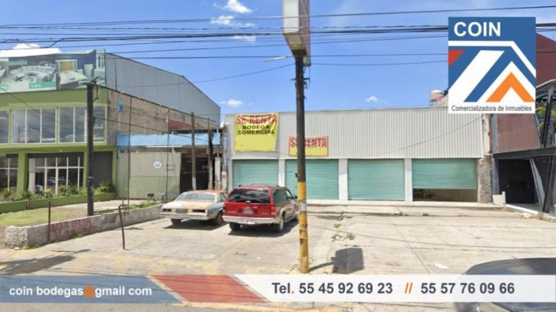 BODEGA EN RENTA AV. CENTRAL 300M2