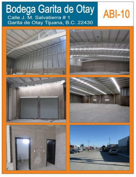 Foto Bodega en Renta en Blvd. Bellas Artes, Calle Salvatierra, Garita de O, Tijuana, Baja California - U$D 3.700 - BOR129911 - BienesOnLine