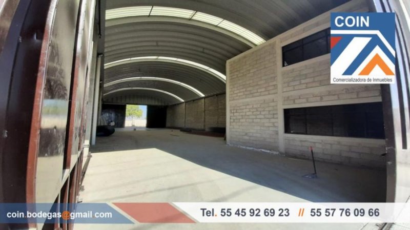 BODEGA EN RENTA TIZAYUCA 427M2