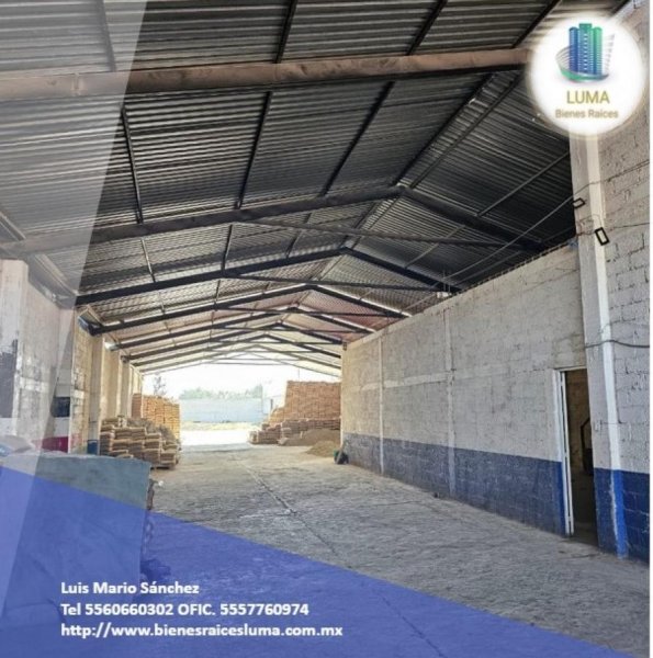 BODEGA EN RENTA TIZAYUCA HIDALGO 1,300 M2