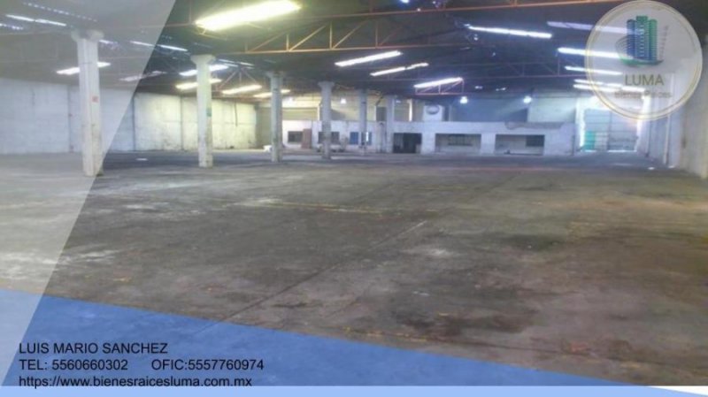 BODEGA EN VENTA URBANA IXHUATEPEC ECATEPEC EDO MEX 1,500 M2