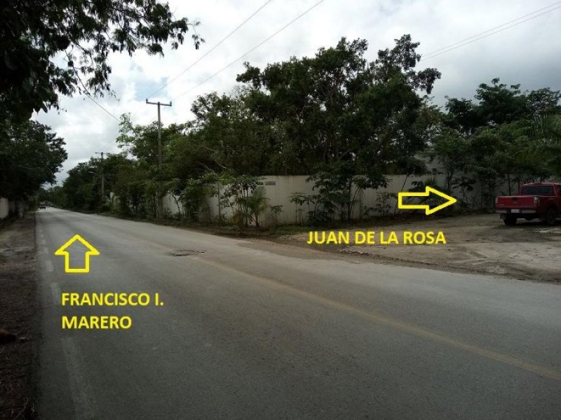 D) CANCUN SUR, TERRENO DE 27,000 M2 CON USO DE SUELO MIXTO DE BARRIO, IDEAL PARA COMERCIO Y VIVIENDA