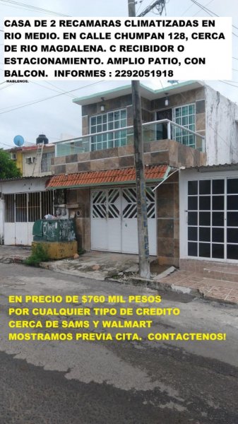 Foto Casa en Venta en fracc rio medio, Veracruz, Veracruz - $ 760.000 - CAV276856 - BienesOnLine