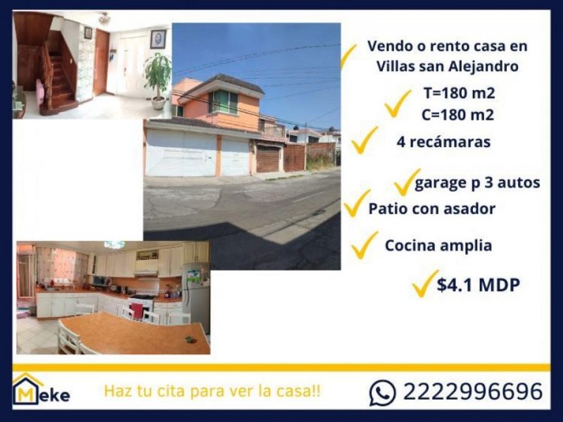 Casa en Venta en villas san alejandro Puebla, Puebla