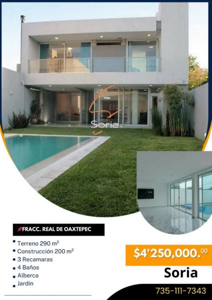 Casa en Venta en  Yautepec de Zaragoza, Morelos