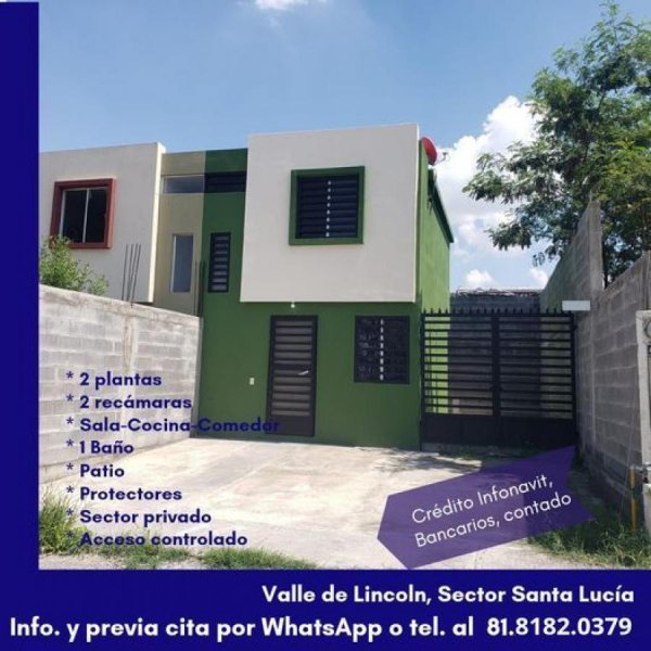 Foto Casa en Venta en VALLE DE LINCOLN SECTOR SANTA LUCIA, García, Nuevo Leon - $ 600 - CAV329544 - BienesOnLine