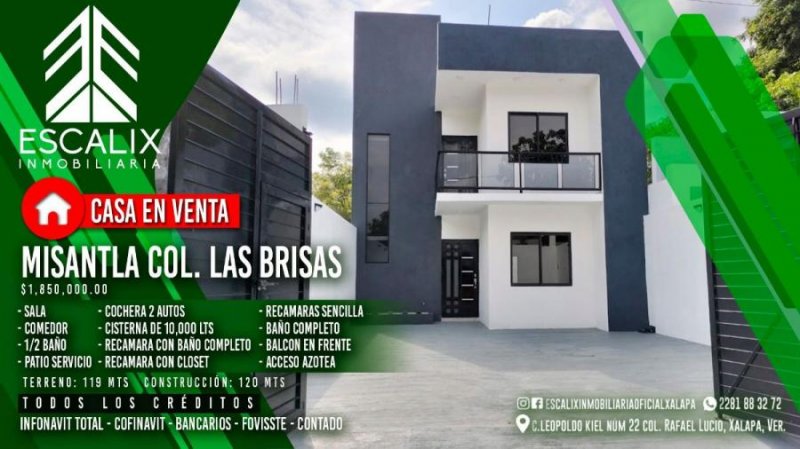 Casa en Venta en LAS BRISAS Misantla, Veracruz