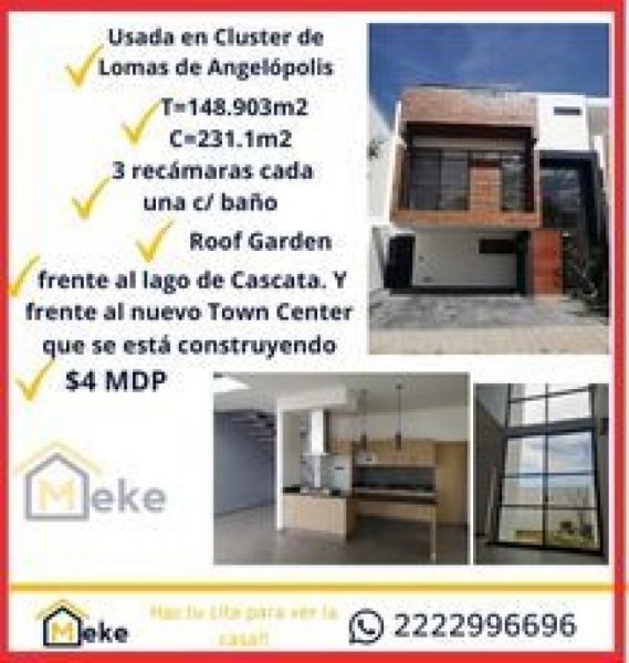 Casa en Venta en angelopolis Puebla, Puebla