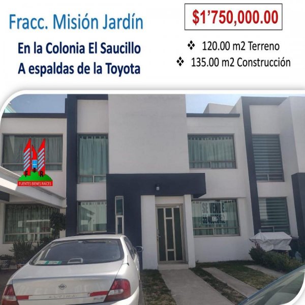 Casa en Venta en Privada Misión Jardín Pachuca de Soto, Hidalgo