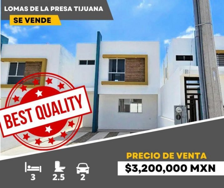 Casa en Venta en Lomas de la Presa Tijuana, Baja California