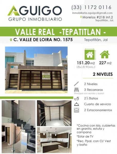 Casa en Venta en CAMPOS ELISEOS Tepatitlan, Jalisco