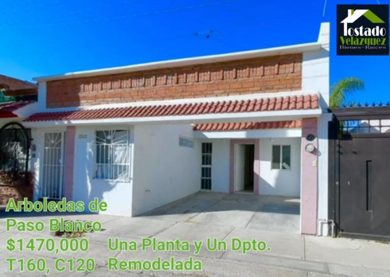 Casa en Venta en Arboledas de Paso Blanco Jesus Maria, Aguascalientes