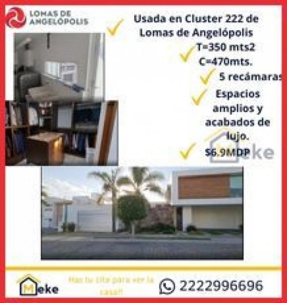 Casa en Venta en angelopolis Puebla, Puebla