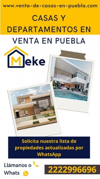 Casa en Venta en carcaña Puebla, Puebla