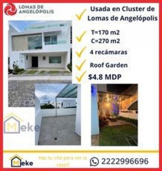 Casa en Venta en angelopolis Puebla, Puebla