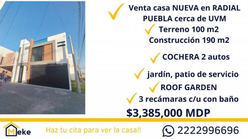 Casa en Venta en cholula Puebla, Puebla