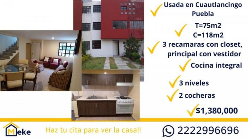 Casa en Venta en cuautlancingo Puebla, Puebla