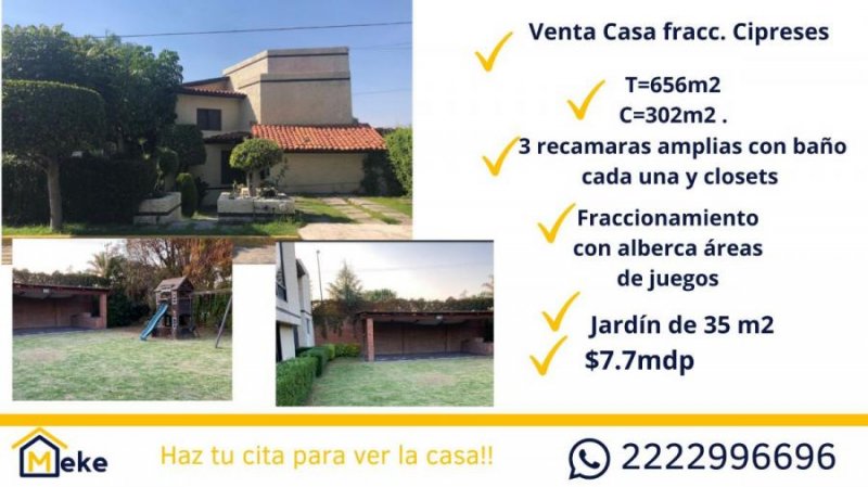 Casa en Venta en fraccionamiento cipreses Puebla, Puebla