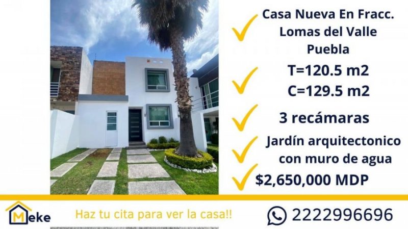 Casa en Venta en lomas del valle Puebla, Puebla