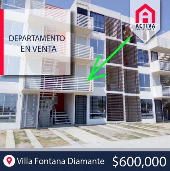 Departamento en Venta en VILLA FONTANA DIAMANTE Zapopan, Jalisco