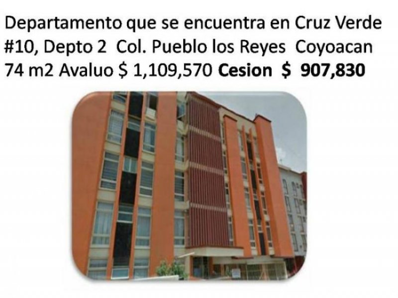 Foto Departamento en Venta en Pueblo los Reyes, Coyoacán, Distrito Federal - $ 907.830 - DEV78850 - BienesOnLine