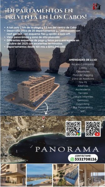 Departamento en Venta en El Tezal El Tezal, Baja California Sur