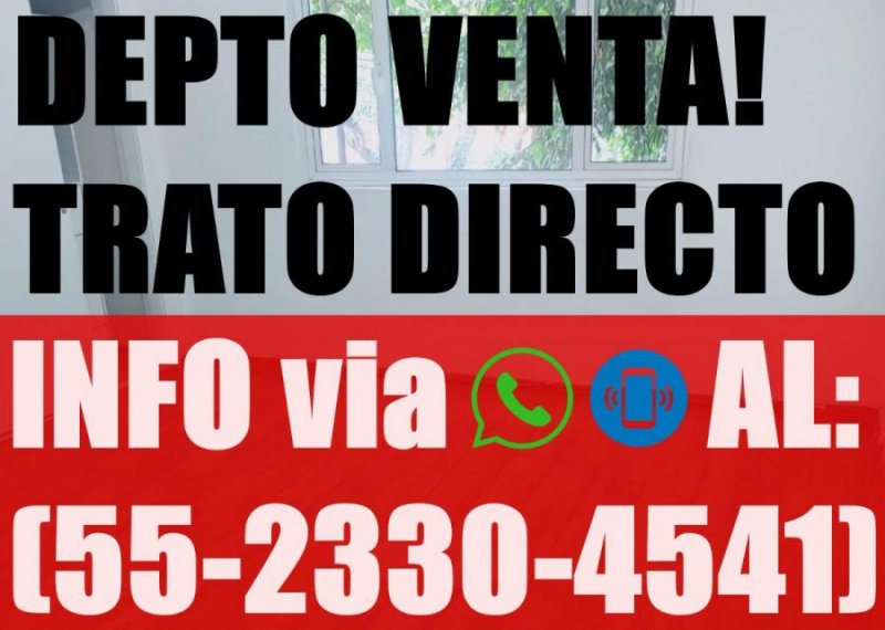 Departamento en Venta en Narvarte Poniente Ciudad de México, Distrito Federal