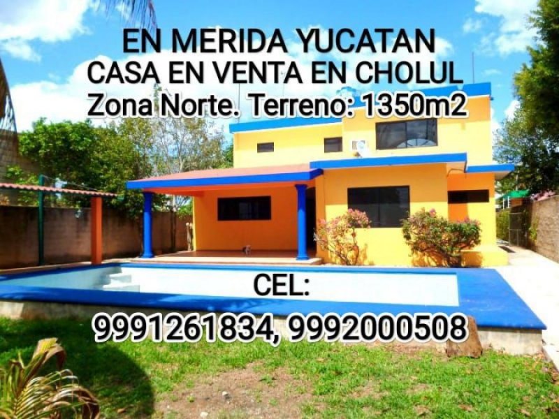 Casa en Venta en Cholul Mérida, Yucatan