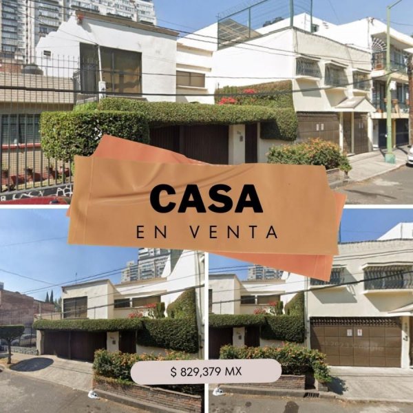 Casa en Venta en LETRAN VALLE Benito Juárez, Distrito Federal