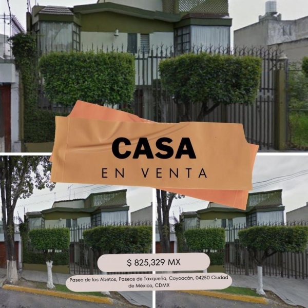 Casa en Venta en PASEO DE TAXQUEÑA Coyoacán, Distrito Federal