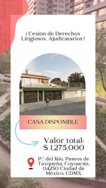 Casa en Venta en TAXQUEÑA Coyoacán, Distrito Federal