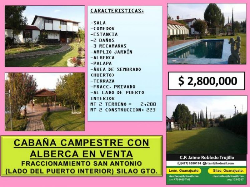 Foto Casa en Venta en Silao, Guanajuato - $ 2.800.000 - CAV166779 - BienesOnLine