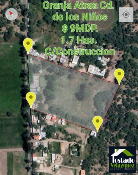 Granja en Venta en Cd de los Niños Aguascalientes, Aguascalientes