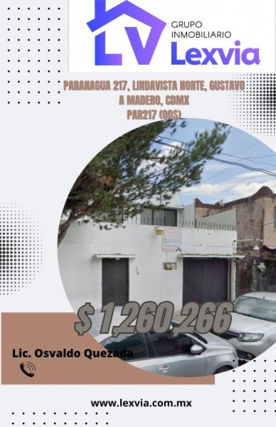 Casa en Venta en LINDAVISTA Gustavo A. Madero, Distrito Federal