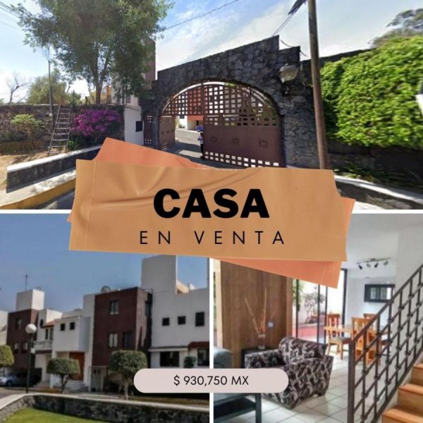 Casa en Venta en VALLE DETEPEPAN Tlalpan, Distrito Federal