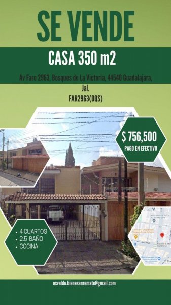 Casa en Venta en BOSQUES DE LA VICTORIA Guadalajara, Jalisco