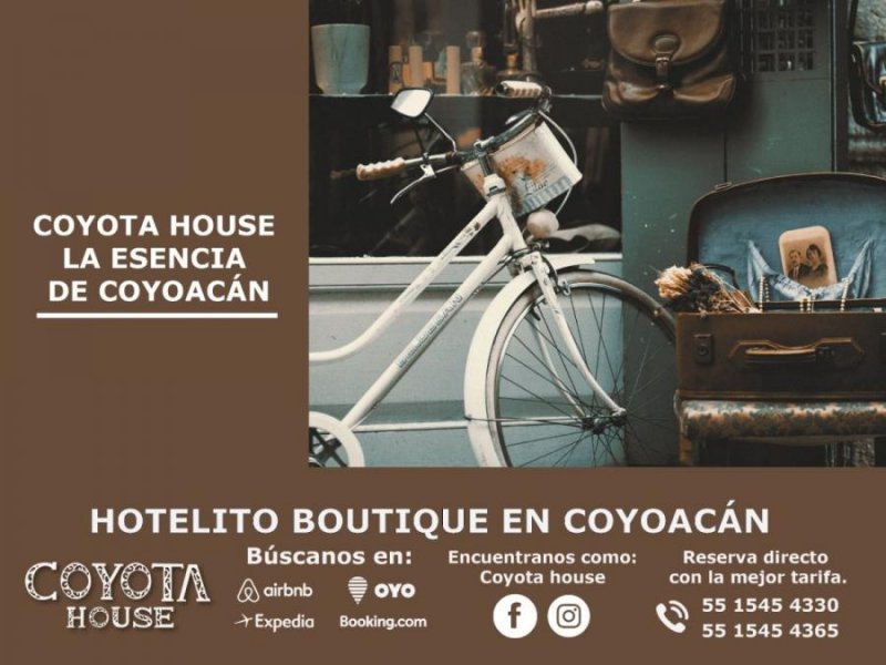 Foto Casa en Alojamiento en Villa Coyoacán, Coyoacán, Distrito Federal - $ 1.700 - CAA270165 - BienesOnLine