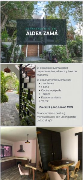 Foto Departamento en Venta en Tulum, Quintana Roo - $ 3.200.000 - DEV333700 - BienesOnLine