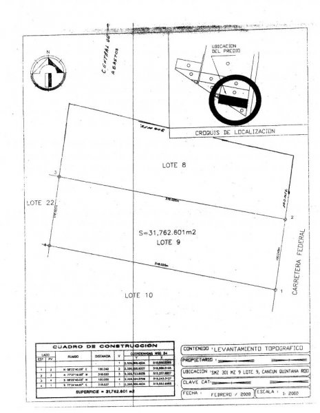 Foto Terreno en Venta en Cancún, Quintana Roo - 6 hectareas - U$D 8.925.931 - TEV5721 - BienesOnLine